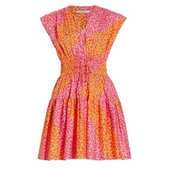 10 Crosby Derek Lam Dresses & Skirts - Derek Lam Vibrant Multicolor Tora A-Line Dress Size 0